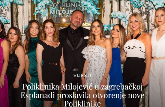 In the company of partners and friends, Polyclinic Milojević celebrated a long tradition but also new beginnings